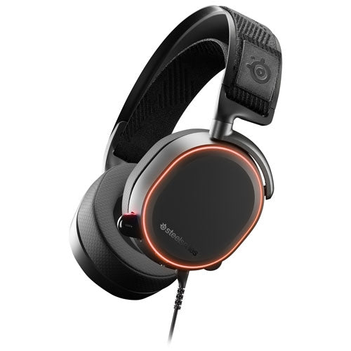 SteelSeries Arctis Pro Gaming Wired Headset with Microphone - Black