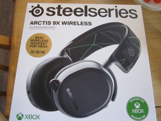 SteelSeries 61481 Arctis 9X Wireless Gaming Headset - Black